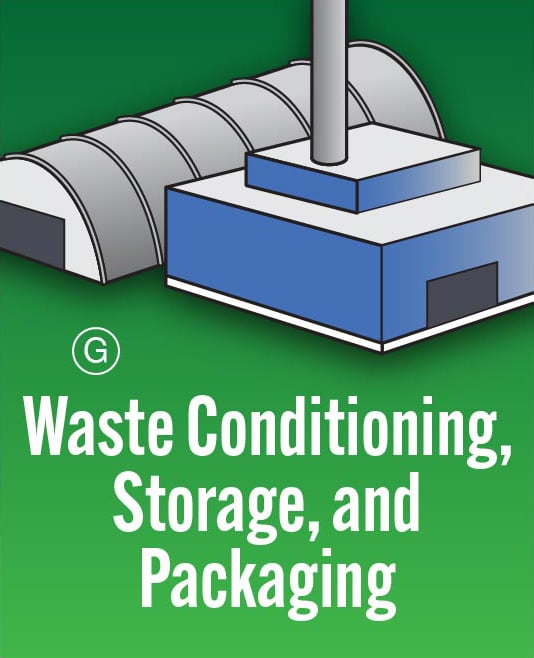 Module G - Waste Conditioning, Storage, and Packaging